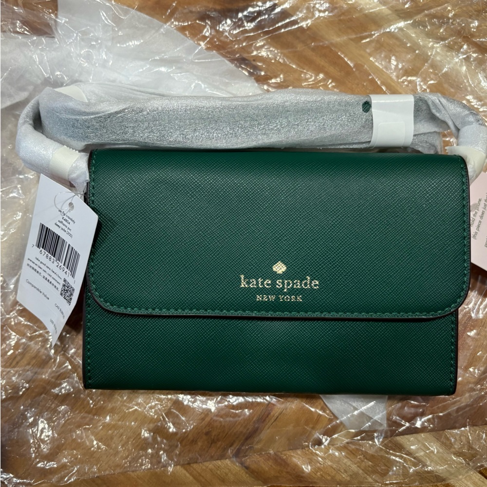 Kate Spade Forest Green Shoulder Bag